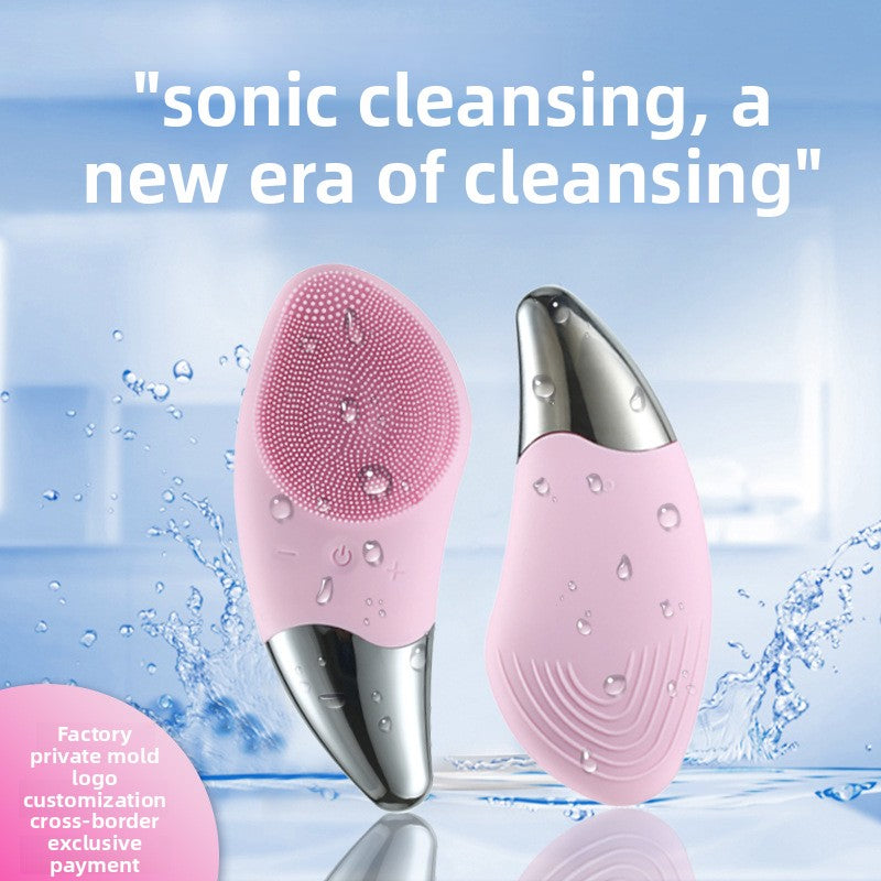 Ultrasonic Silicone Facial Cleanser